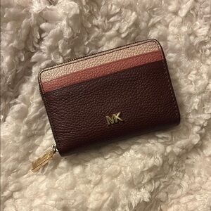 Michael Kors Trifold Wallet - Brown and Pink